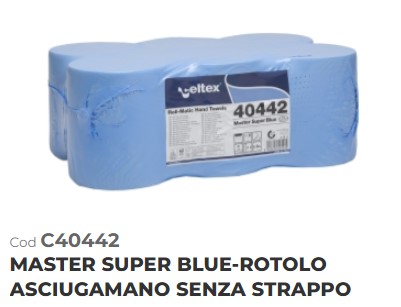 ASCIUGAMANI ROTOLO BLUE SENZA STRAPPO