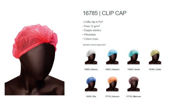 CUFFIA FISARMONICA TNT CLIP CAP