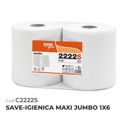 CARTA IGIENICA MAXI JUMBO SAVE