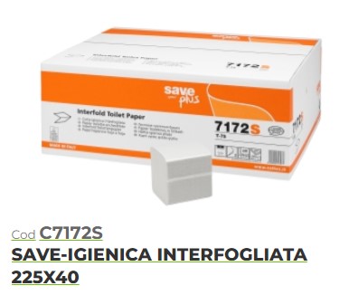 CARTA IGIENICA INTERCALATA SAVE