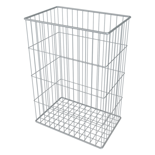 CESTINO PER LA CARTA INOX 35 LITRI