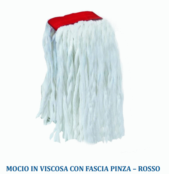 MOP TNT VISCOSA A PINZA (ROSSO)