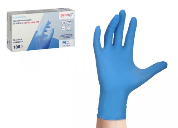 GUANTO SENSI NITRYL SENZA POLVERE