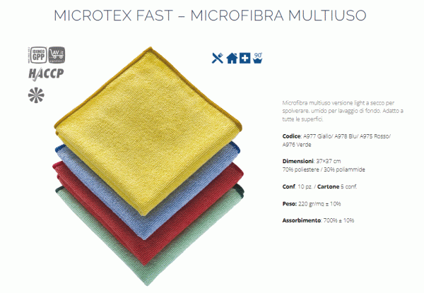 PANNO MICROTEX FAST 37X37