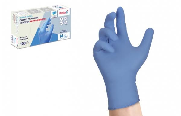 GUANTO DERMA NYTRIL SENZA POLVERE