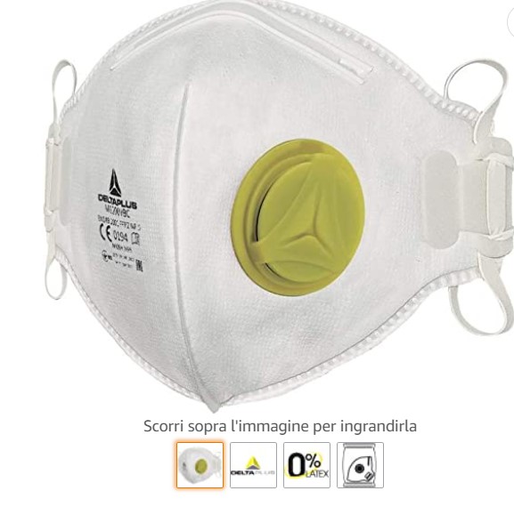 MASCHERINA FFP2 CON VALVOLA