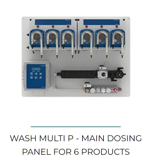 WASH MULTI P - MAIN DOSING PANEL FOR 6 PRODUCTS
