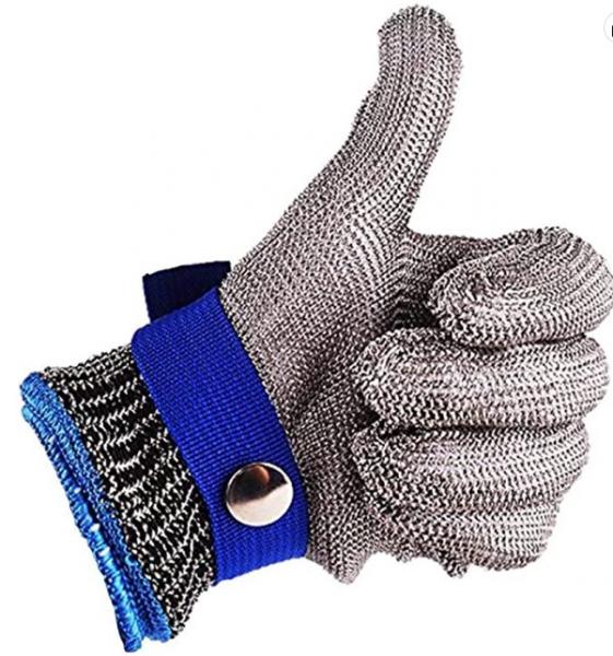 GUANTO DA MACELLAIO I MAGLIA DI ACCIAIO